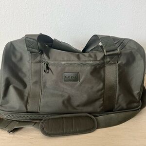 CALPAK Olive Green Weekender/Carry On Duffel Bag